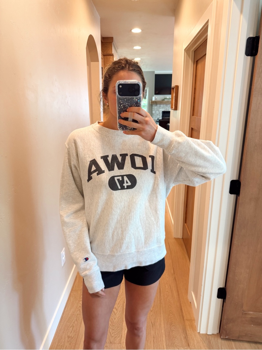 CHAMPION IOWA CREWNECK